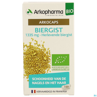 Arkogelules levure biere bio caps 150