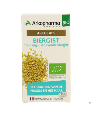 Arkogelules levure biere bio caps 150