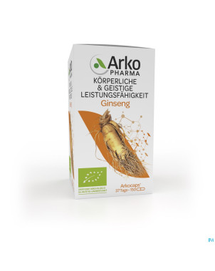 Arkogelules ginseng bio caps 150