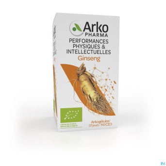 Arkogelules ginseng bio caps 150