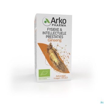 Arkogelules ginseng bio caps 45