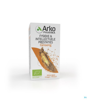 Arkogelules ginseng bio caps 45