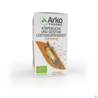 Arkogelules ginseng bio caps 45