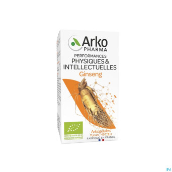 Arkogelules ginseng bio caps 45