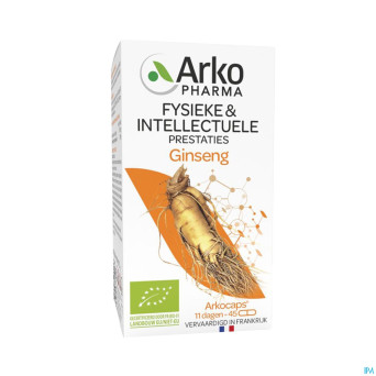 Arkogelules ginseng bio caps 45