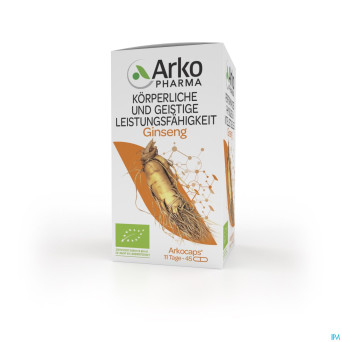 Arkogelules ginseng bio caps 45