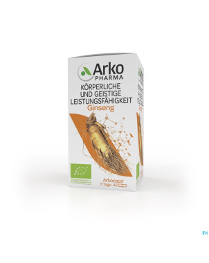 Arkogelules ginseng bio caps 45