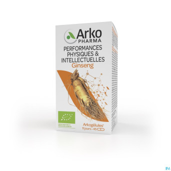 Arkogelules ginseng bio caps 45