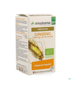 Arkogelules ginseng bio caps 45