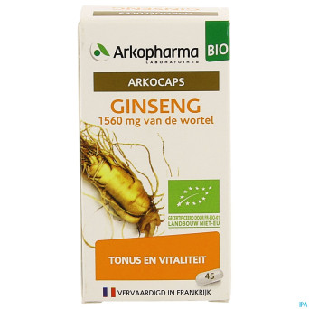 Arkogelules ginseng bio caps 45