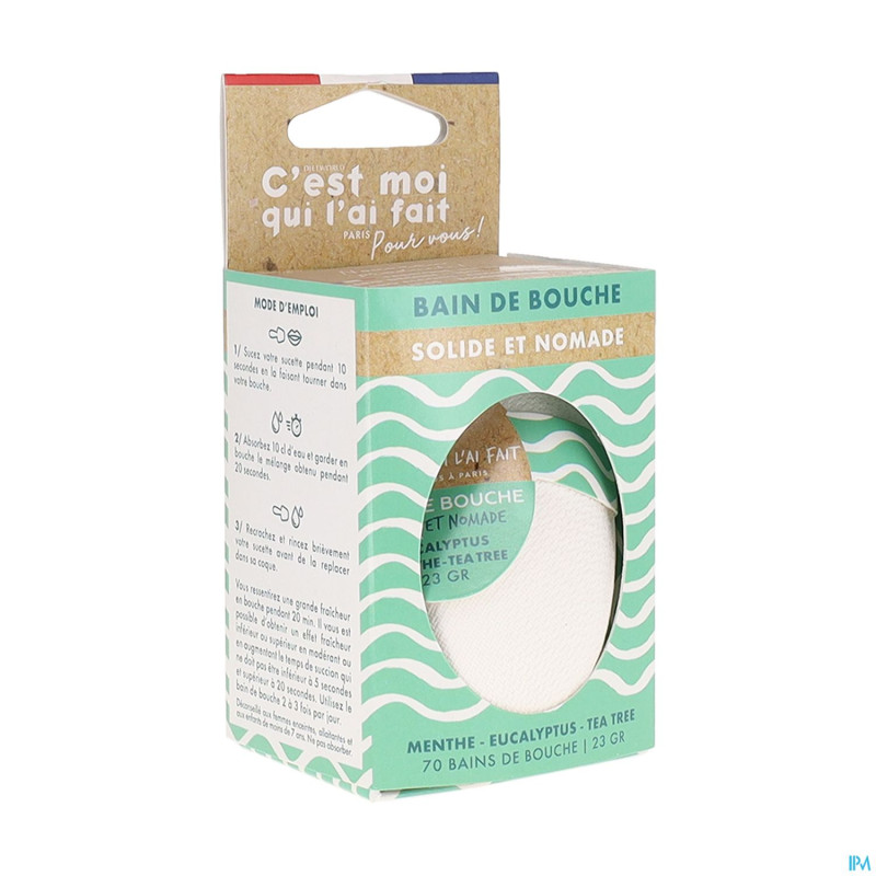 Diet cmqlf bain bouche solide eucalyptus 23g