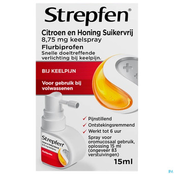 Strepfen 8,75mg miel-citr.spray sol pulv bucc.15ml