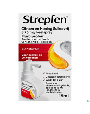 Strepfen 8,75mg miel-citr.spray sol pulv bucc.15ml