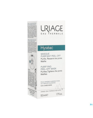 Uriage hyseac masque purifiant peel-off    50ml