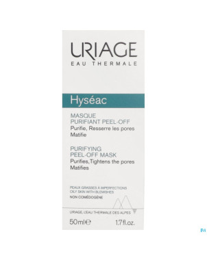 Uriage hyseac masque purifiant peel-off    50ml