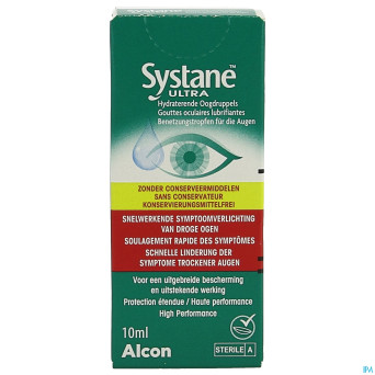 Systane ultra gutt oculaires s/conservateur   10ml