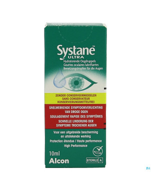 Systane ultra gutt oculaires s/conservateur   10ml