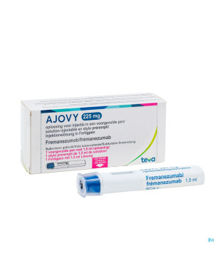 Ajovy 225mg sol inj stylo prerempli    1