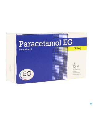 Paracetamol eg 500 mg    comp eff. 40x500mg