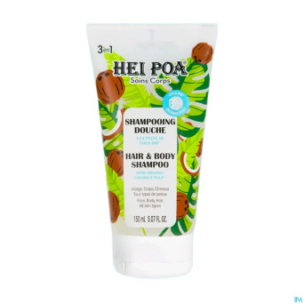 Hei poa sh douche pulpe coco bio    tube 150ml