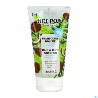 Hei poa sh douche pulpe coco bio    tube 150ml