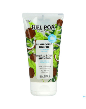 Hei poa sh douche pulpe coco bio    tube 150ml