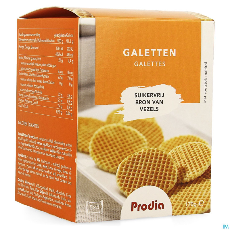 Prodia galettes maltit.170g revogan