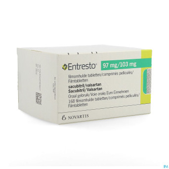 Entresto  97mg/103mg comp pell 168