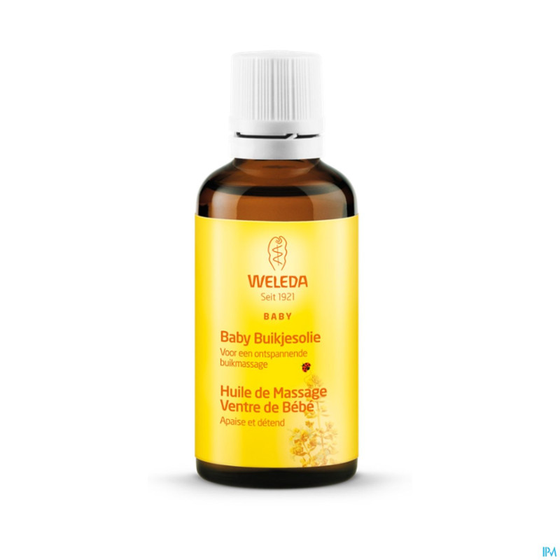 Weleda huile massage ventre bebe 50ml
