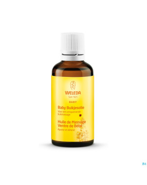 Weleda huile massage ventre bebe 50ml