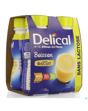 Delical effimax 2.0 biscuit 4x200ml