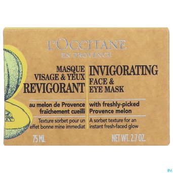 L'occitane masque revigorant 3en1    75ml