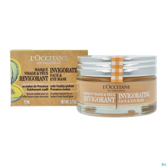 L'occitane masque revigorant 3en1    75ml