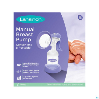 Lansinoh tire-lait manuel natural wave