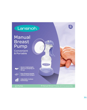 Lansinoh tire-lait manuel natural wave