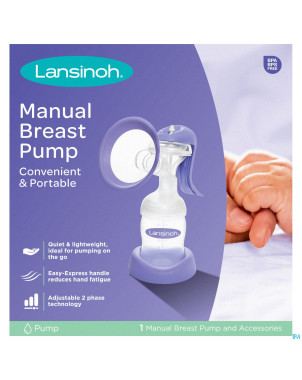Lansinoh tire-lait manuel natural wave