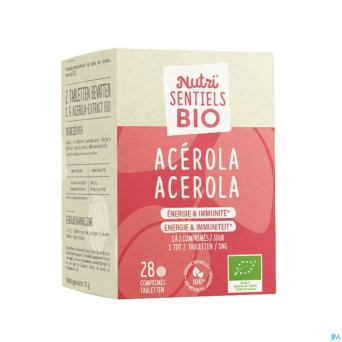 Nutrisentiels acerola bio   comp 28