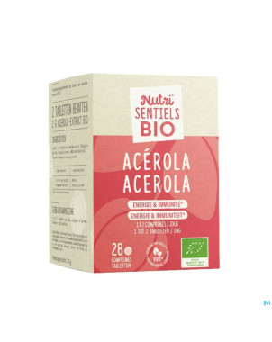 Nutrisentiels acerola bio   comp 28