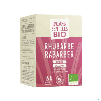 Nutrisentiels rhubarbe bio  comp 45