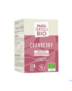Nutrisentiels cranberry bio comp 20