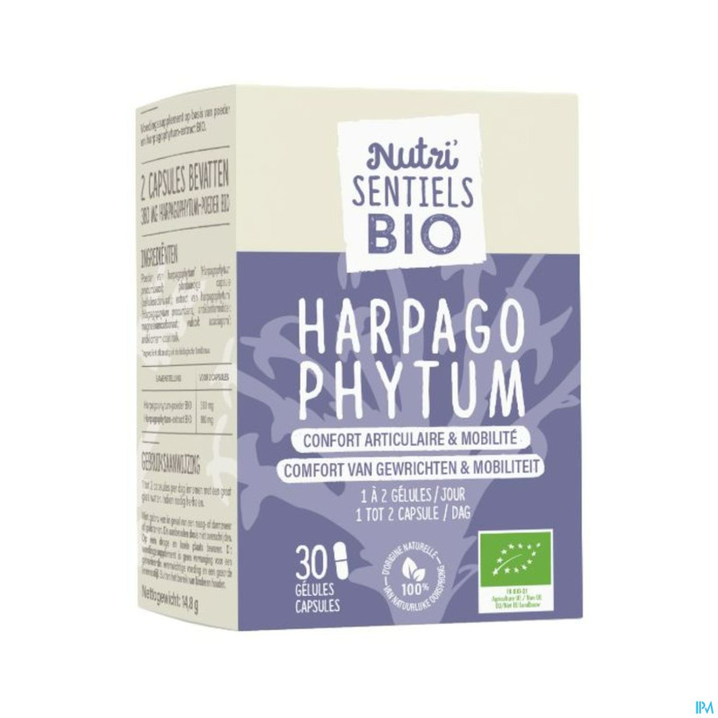 Nutrisentiels harpagophytum bio    comp 30