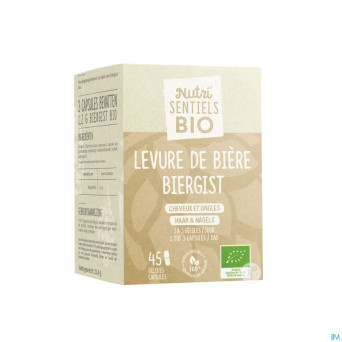 Nutrisentiels levure biere bio    comp 45