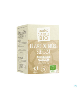 Nutrisentiels levure biere bio    comp 45