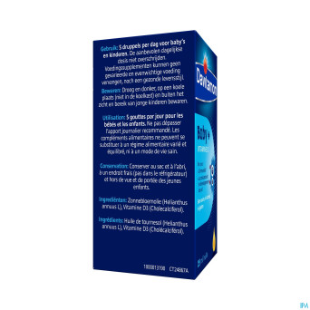 Davitamon baby vitamine d huile    25ml