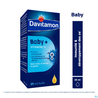 Davitamon baby vitamine d huile    25ml