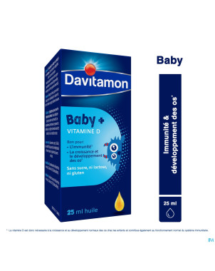 Davitamon baby vitamine d huile    25ml