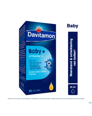 Davitamon baby vitamine d huile    25ml