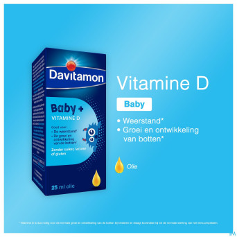 Davitamon baby vitamine d huile    25ml