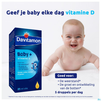 Davitamon baby vitamine d huile    25ml