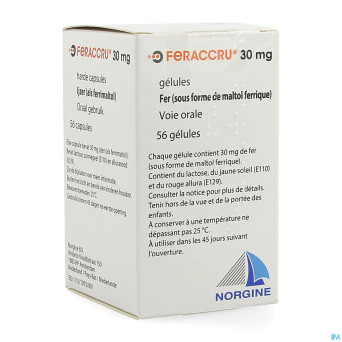 Feraccru 30mg caps dur  56 x 30mg